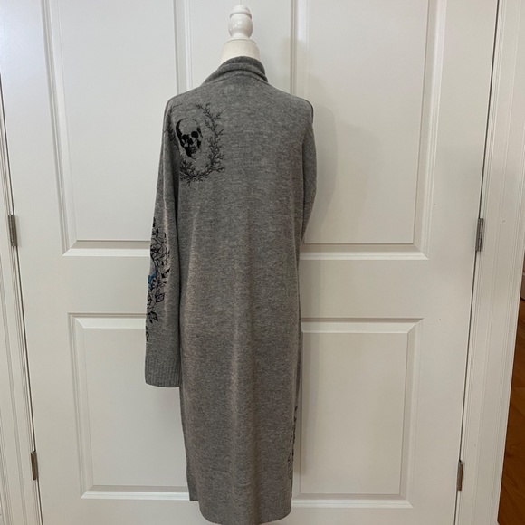 EVIE LONGLINE CARDIGAN from 360 Cashmere - Picture 6 of 10